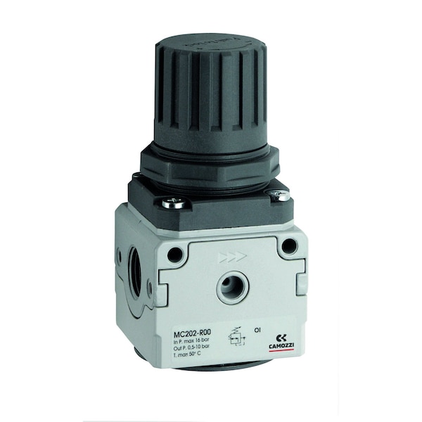 Camozzi Pressure Regulator Mc Series MC202R10 Zoro
